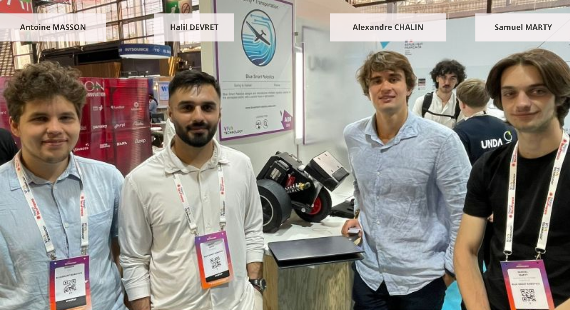 L'équipe Blue Smart Robotics